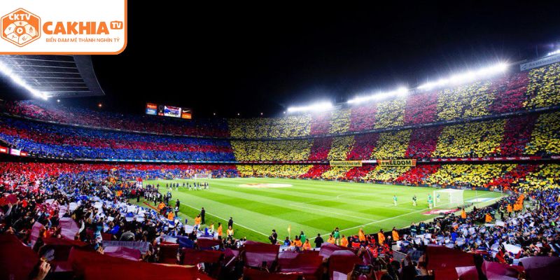 Camp Nou Barcelona nơi diễn ra những trận cầu đỉnh caoCamp Nou Barcelona nơi diễn ra những trận cầu đỉnh cao